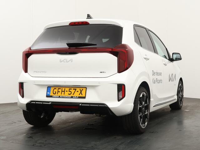 KIA PICANTO 1.0 DPI GT-Line - *DEMO* - Navigatie - Climate Control - Stoelverwarming - Schuifdak - Fabrieksgarantie tot 07-2031