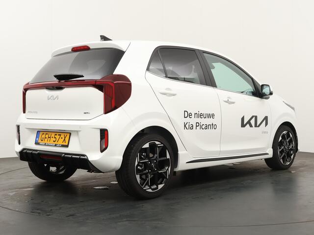 KIA PICANTO 1.0 DPI GT-Line - *DEMO* - Navigatie - Climate Control - Stoelverwarming - Schuifdak - Fabrieksgarantie tot 07-2031