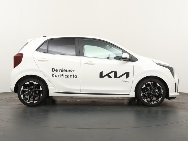 KIA PICANTO 1.0 DPI GT-Line - *DEMO* - Navigatie - Climate Control - Stoelverwarming - Schuifdak - Fabrieksgarantie tot 07-2031