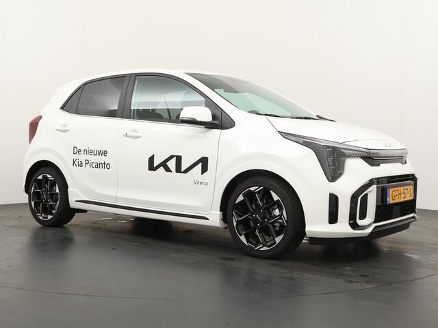 KIA PICANTO 1.0 DPI GT-Line - *DEMO* - Navigatie - Climate Control - Stoelverwarming - Schuifdak - Fabrieksgarantie tot 07-2031
