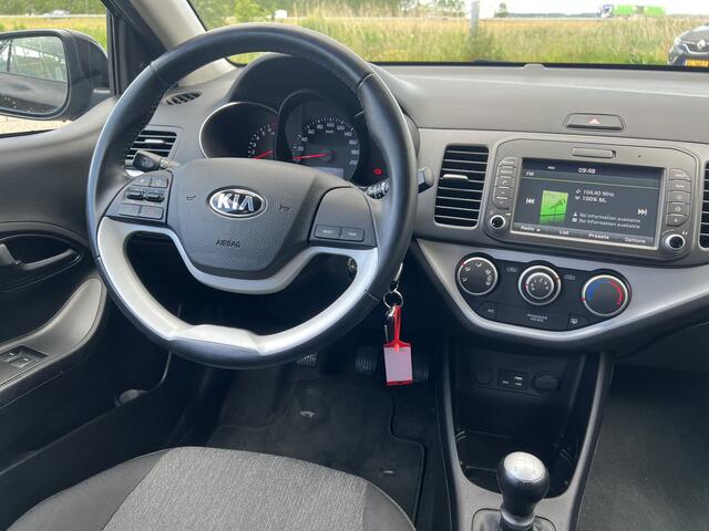 KIA PICANTO 1.0 CVVT EconomyPlusLine / 14''LMV / Airco / Camera / Bluetooth / NAP /