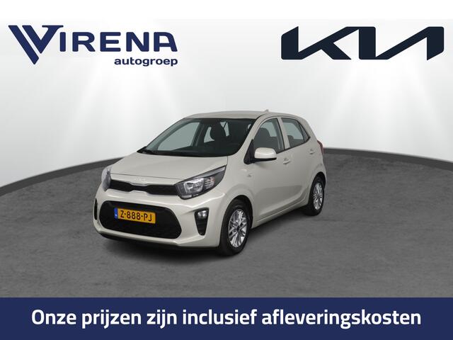 KIA PICANTO 1.0 DPi DynamicLine Navigatie via Apple Carplay/Android Auto - Cruise control - Airco - Camera - Fabrieksgarantie tot 05-2031