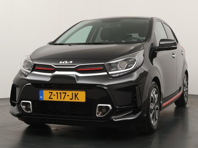 KIA PICANTO 1.0 DPi GT-Line - Navigatie - Cruise control - Airco - Climate Control - Leder - Apple CarPlay/Android Auto - Fabrieksgarantie tot 04-2031