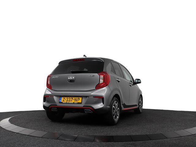 KIA PICANTO 1.0 DPi GT-Line - Navigatie - Cruise Control - Climate Control - Leder - LM Velgen - Apple CarPlay/Android Auto - Fabrieksgarantie tot 05-2031