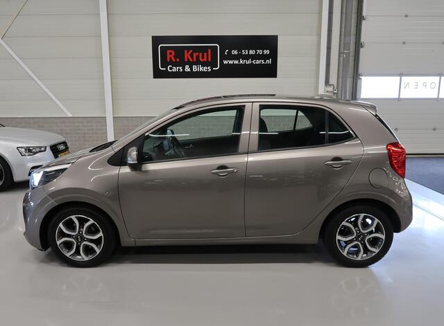 KIA PICANTO 1.0 CVVT Dynamic PlusLine Airco-ecc Navigatie Sportvelgen App connect NL-auto NAP Camera Boekjes aanwezig Nieuwe voorbanden Nette auto
