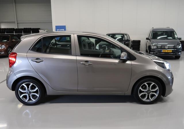 KIA PICANTO 1.0 CVVT Dynamic PlusLine Airco-ecc Navigatie Sportvelgen App connect NL-auto NAP Camera Boekjes aanwezig Nieuwe voorbanden Nette auto