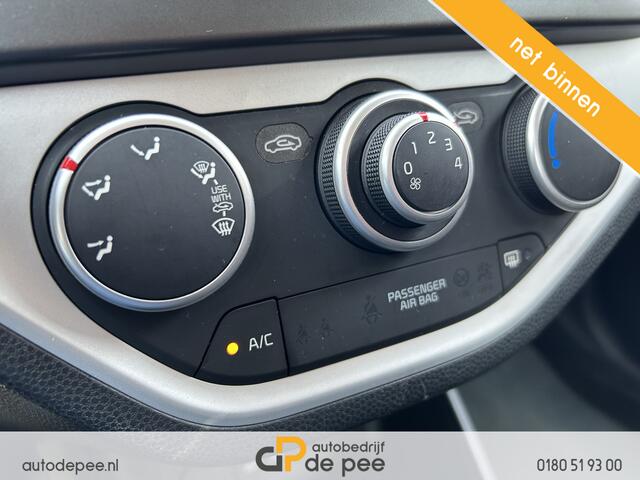 KIA PICANTO 1.0 CVVT EconomyPlusLine GARANTIE/AIRCO/EL.RAMEN/CV+AB rijklaarprijs!