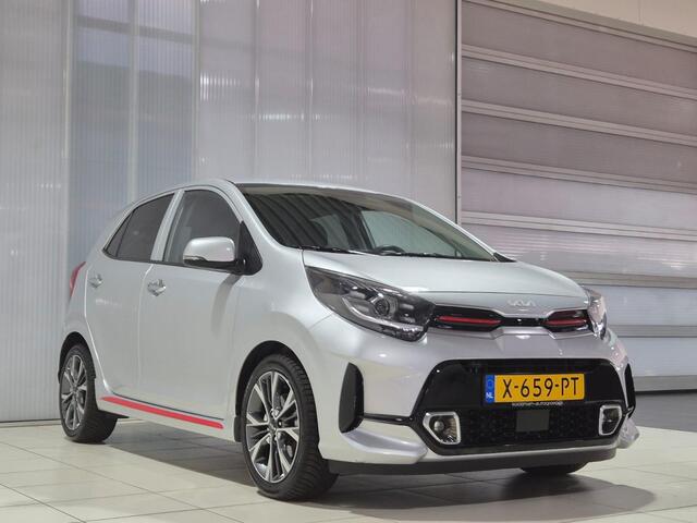 KIA PICANTO 1.0 DPi GT-Line , AUTOMAAT, 16 inch, All season banden, Apple Carplay/Android Auto.