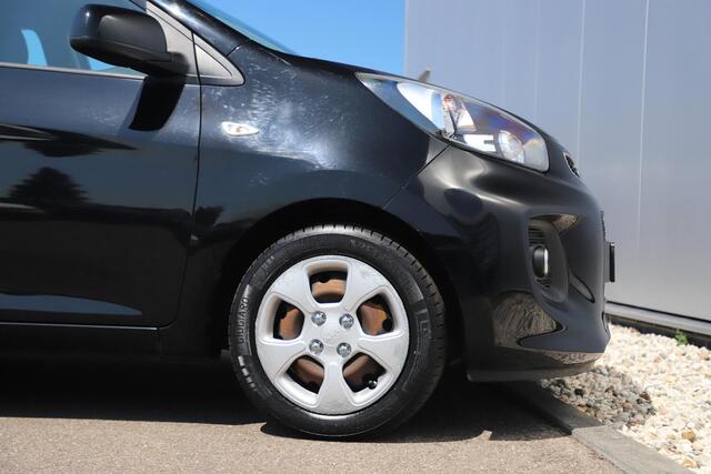 KIA PICANTO 1.0 CVVT EconomyPlusLine Airco Radio Elektrische Ramen Zwart Metallic