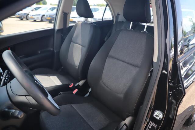 KIA PICANTO 1.0 CVVT EconomyPlusLine Airco Radio Elektrische Ramen Zwart Metallic