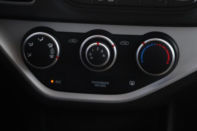 KIA PICANTO 1.0 CVVT EconomyPlusLine Airco Radio Elektrische Ramen Zwart Metallic