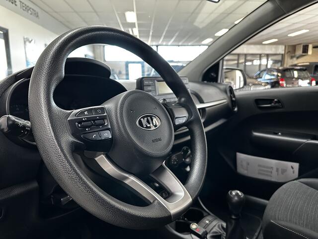 KIA PICANTO 1.0 CVVT EconomyLine/ Airco/ C.V. Afstand/ Elek. pakket/ Isofix/ Bluetooth/ Diml. Auto/ Multi. Stuur/ Dagrijverl./ Getint glas.