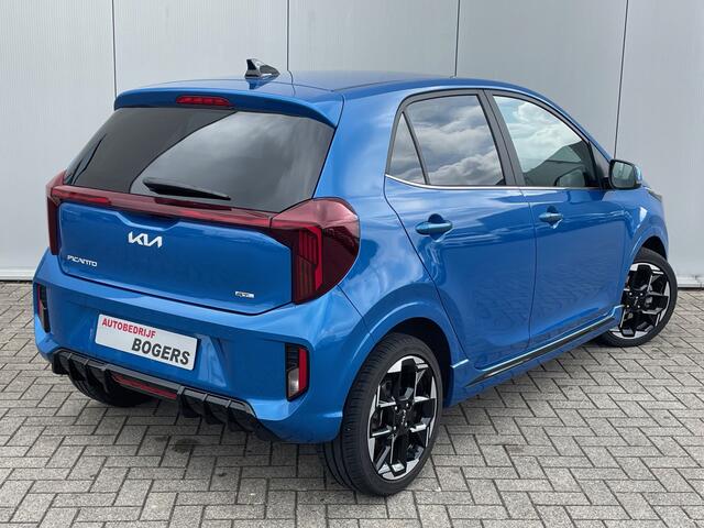 KIA PICANTO 1.0 DPI GT-Line 5p. Navigatie, Climate Control, Leder, 16"Lm, Keyless, LED, Achteruitrijcamera