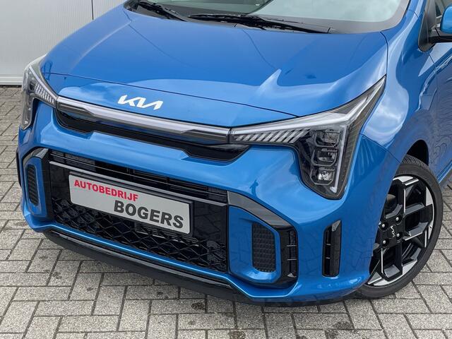 KIA PICANTO 1.0 DPI GT-Line 5p. Navigatie, Climate Control, Leder, 16"Lm, Keyless, LED, Achteruitrijcamera