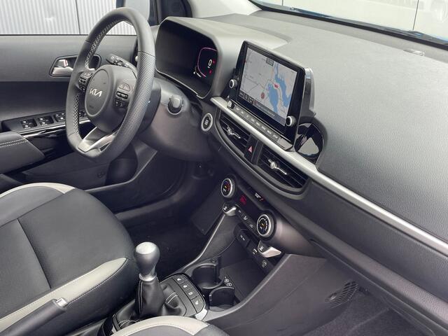 KIA PICANTO 1.0 DPI GT-Line 5p. Navigatie, Climate Control, Leder, 16"Lm, Keyless, LED, Achteruitrijcamera