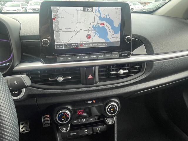 KIA PICANTO 1.0 DPI GT-Line 5p. Navigatie, Climate Control, Leder, 16"Lm, Keyless, LED, Achteruitrijcamera