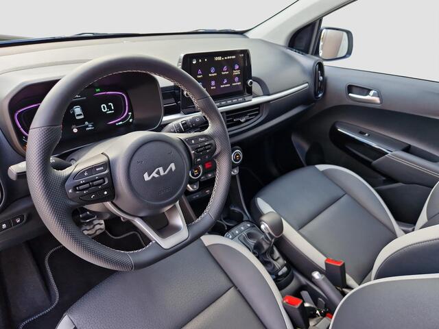 KIA PICANTO 1.0 DPI GT-Line | Open Dak | BSD | Key-Less | Draadloos Opladen | Climate | Stoelverwarming |