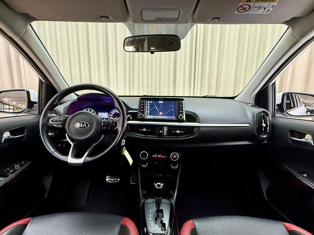 KIA PICANTO 1.2 CVVT GT-Line *Automaat* Carplay / Camera / Leder / Navigatie / Cruise / ECC / 15'' LMV
