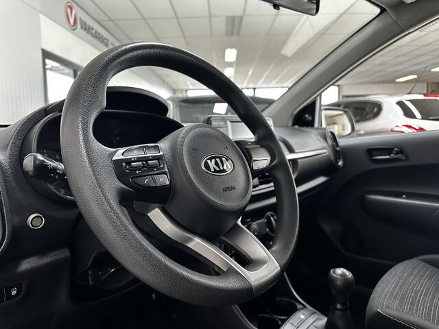 KIA PICANTO 1.0 CVVT ComfortLine/ Airco!/ Multi.Stuur/ Bluetooth/ Radio-CD+AUX&USB/ Elek.Pakket/ Isofix/ C.V.Afstand.