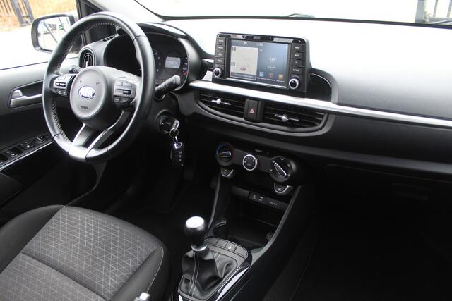 KIA PICANTO 1.0 MPi DynamicPlusLine Cruise control/Navigatie/Achteruitrijcamera/Apple carplay/Airco/Lichtmetalen velgen/Multifunctioneel stuurwiel/Elektrische ramen/Elektrisch verstelbare spiegels.