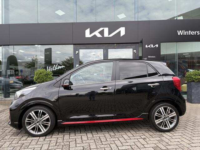 KIA PICANTO 1.0 T-GDI /100pk GT-Line | Ledere bekleding | Stoelverwarming | Navigatie | Tot 10jr. Kia-garantie |