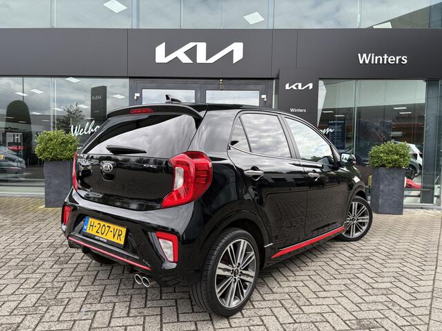 KIA PICANTO 1.0 T-GDI /100pk GT-Line | Ledere bekleding | Stoelverwarming | Navigatie | Tot 10jr. Kia-garantie |