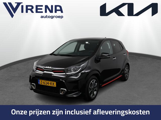 KIA PICANTO 1.0 DPi GT-Line - Carplay/Android Auto, - Cruise Control - Climate Control - Navigatie - Fabrieksgarantie tot 04-2031