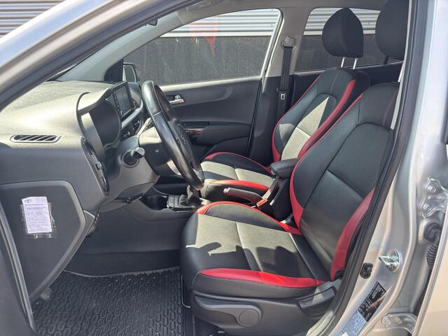 KIA PICANTO 1.0 MPi GT-Line Edition Nieuw geleverd en dealeronderhouden, 1e eign. Lederen bekleding, Smart Key, Achteruitrijcamera, Airco, Cruise control, LMV, Privacy glass, BTW-auto