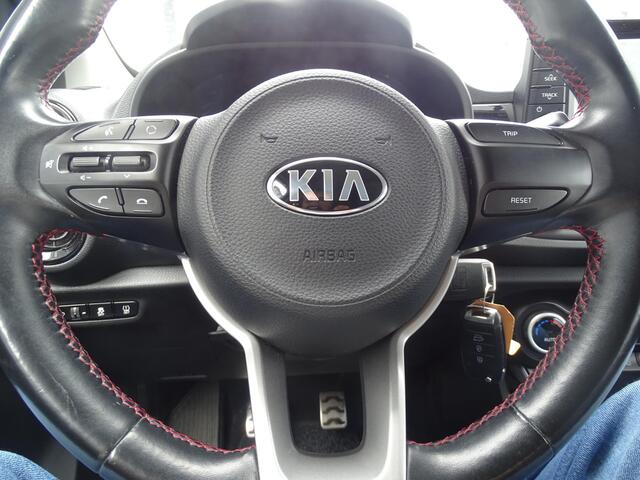 KIA PICANTO 1.0 CVVT ExecutiveLine 5drs, Navigatie, Multimedia, Camera, Airco, CruiseControl, Elec ramen, Bedienbaar stuur, Sport Interieur