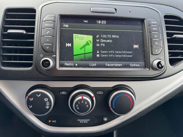KIA PICANTO 1.0 CVVT 5deurs EconomyPlusLine 89.000km 1e Eigenaar Airco,Navigatie,Camera