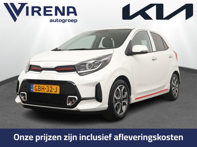 KIA PICANTO 1.0 DPi GT-Line Apple Carplay/Android Auto - Cruise Control - Climate Control - Lederenbekleding - Navigatie Fabrieksgarantie tot 06-2024