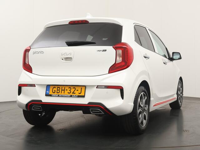 KIA PICANTO 1.0 DPi GT-Line Apple Carplay/Android Auto - Cruise Control - Climate Control - Lederenbekleding - Navigatie Fabrieksgarantie tot 06-2024