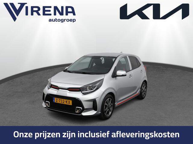 KIA PICANTO 1.0 DPi GT-Line - Navigatie - Cruise Control - Airco - Climate Control - Apple CarPlay/Android Auto - Fabrieksgarantie tot 05-2031