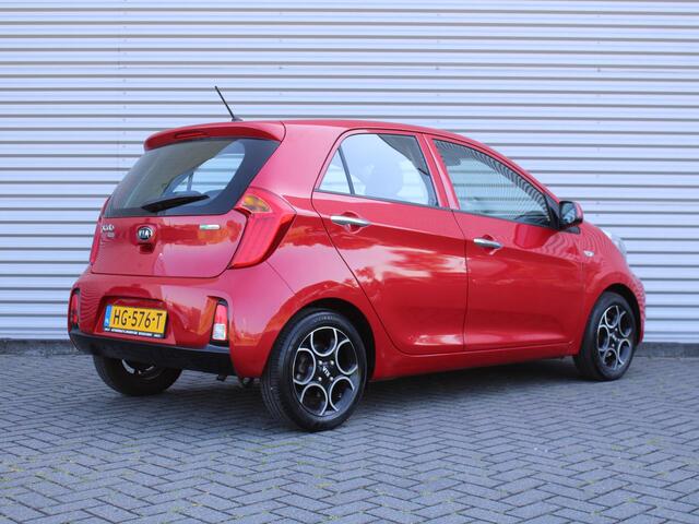 KIA PICANTO 1.0 CVVT DynamicLine | Cruise | 14" LM | Climate control | Half stof/kunstleer |