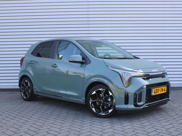 KIA PICANTO 1.0 DPI GT-Line 5p. | Schuif-/kanteldak | Stuur-/stoelverwarming | Dodehoek detectie | Cruise | Camera | Clima | 16" LM |
