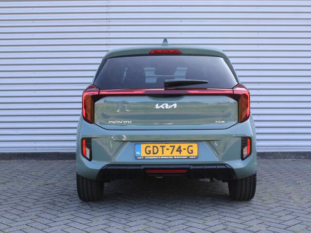 KIA PICANTO 1.0 DPI GT-Line 5p. | Schuif-/kanteldak | Stuur-/stoelverwarming | Dodehoek detectie | Cruise | Camera | Clima | 16" LM |