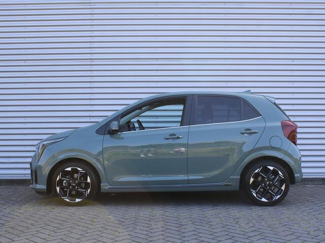 KIA PICANTO 1.0 DPI GT-Line 5p. | Schuif-/kanteldak | Stuur-/stoelverwarming | Dodehoek detectie | Cruise | Camera | Clima | 16" LM |