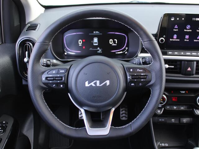 KIA PICANTO 1.0 DPI GT-Line 5p. | Schuif-/kanteldak | Stuur-/stoelverwarming | Dodehoek detectie | Cruise | Camera | Clima | 16" LM |
