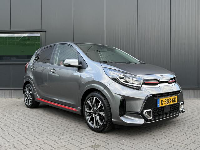 KIA PICANTO 1.0 GT-Line 5-zits 101 PK | Origineel Nederlands | NAP | Dealer onderhouden | GT-line | Panoramadak | Schuifdak | Leder | Stoelverwarming | Navigatie | Cruise control | Climate control | Lichtmetalen velgen | Parkeersensoren | Camera | LED | Fabrieksgaran