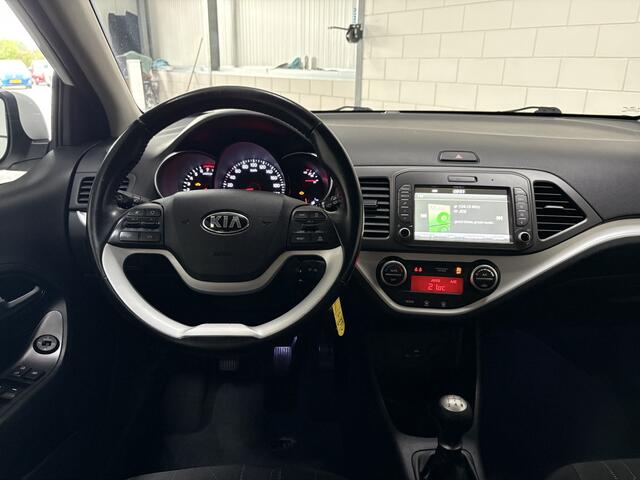 KIA PICANTO 1.0 CVVT ComfortPlusLine Navigator, Climate airco, Cruise control, Achteruitrijcamera, Navigatie, Isofix, Incl Apk, beurt en 3 maanden garantie
