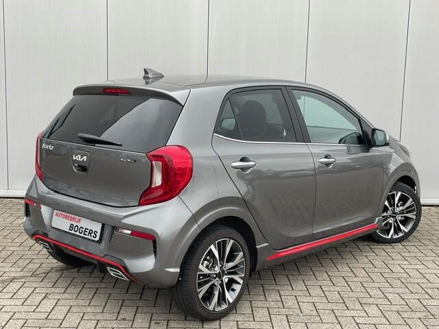 KIA PICANTO 1.2 GT-Line Automaat Navigatie, Leder, Climate Control, Cruise Control, 16"Lm, Stoel/Stuurverwarming, Achteruitrijcamera
