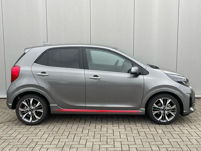 KIA PICANTO 1.2 GT-Line Automaat Navigatie, Leder, Climate Control, Cruise Control, 16"Lm, Stoel/Stuurverwarming, Achteruitrijcamera