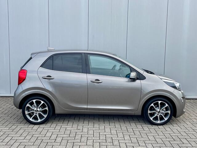 KIA PICANTO 1.0 CVVT Design Edition Navigatie, Climate Control, Cruise Control, 16"Lm, Leder, Achteruitrijcamera