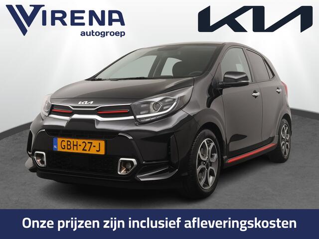 KIA PICANTO 1.0 DPi GT-Line - Cruise Control - Leder - Navigatie - Climate Control - Apple/Android Carplay - Fabrieksgarantie Tot 2031