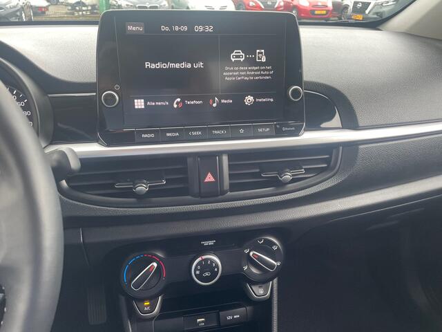 KIA PICANTO 1.0 DPi DynamicLine Airco, 14" Lm, Stoel/Stuurverwarming, Achteruitrijcamera, Apple Carplay/Android Auto