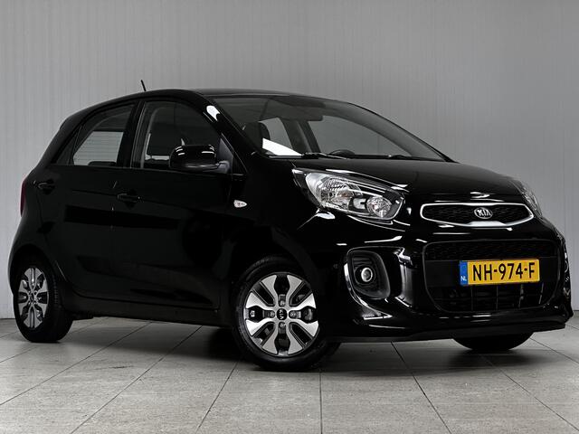 KIA PICANTO 1.0 CVVT EconomyPlusLine/ 14''LMV/ Camera/ Airco/ Navi/ Bluetooth/ Multi.LEDER.Stuur/ Elek.Pakket/ Isofix/ Metallic Lak/ C.v.Afstand.