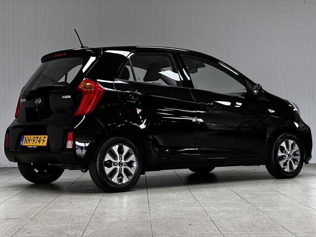 KIA PICANTO 1.0 CVVT EconomyPlusLine/ 14''LMV/ Camera/ Airco/ Navi/ Bluetooth/ Multi.LEDER.Stuur/ Elek.Pakket/ Isofix/ Metallic Lak/ C.v.Afstand.