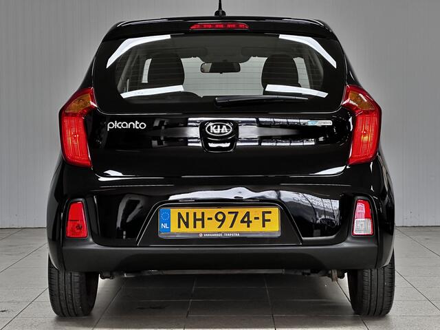 KIA PICANTO 1.0 CVVT EconomyPlusLine/ 14''LMV/ Camera/ Airco/ Navi/ Bluetooth/ Multi.LEDER.Stuur/ Elek.Pakket/ Isofix/ Metallic Lak/ C.v.Afstand.