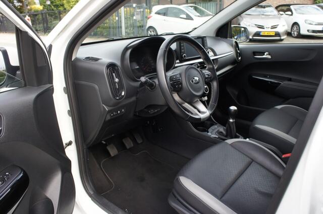 KIA PICANTO 1.0 CVVT DESIGN ED. 1eEIG NAVI/LEDER/CAM/CRUISE/CLIMA PERFECTE STAAT