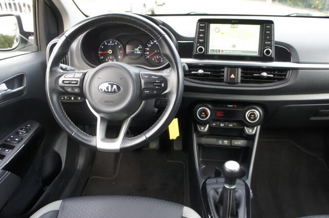 KIA PICANTO 1.0 CVVT DESIGN ED. 1eEIG NAVI/LEDER/CAM/CRUISE/CLIMA PERFECTE STAAT